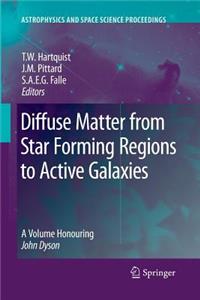 Diffuse Matter from Star Forming Regions to Active Galaxies