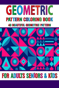 Geometric Pattern Coloring Book