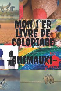 mon 1 er livre de coloriage -animaux 1-