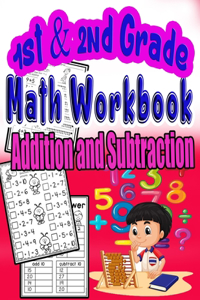1st and 2nd Grade Math Workbook Addition and Subtraction
