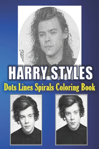Harry Styles Dots Lines Spirals Coloring Book