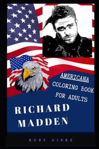 Richard Madden Americana Coloring Book for Adults