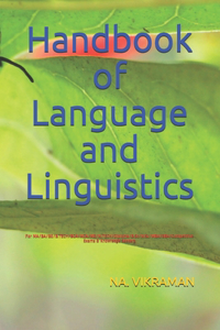 Handbook of Language and Linguistics