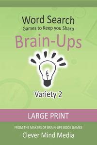 Brain-Ups Large Print Word Search