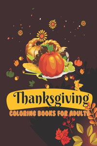 Thanksgiving Coloring Books For Adults