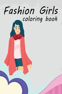 Fashion Girls coloring book