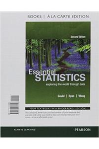 Essential Statistics, Books a la Carte Edition Plus Mylab Statistics with Pearson Etext -- Access Card Package