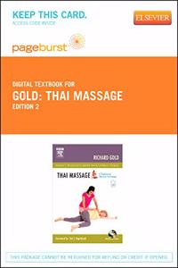 Thai Massage - Elsevier eBook on Vitalsource (Retail Access Card)