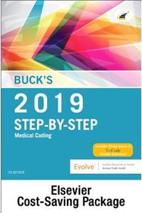 Buck's Step-By-Step Medical Coding, 2019 Edition - Text and Workbook Package