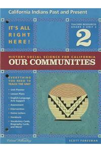California History-Social Science: Our Communities, Grade 3