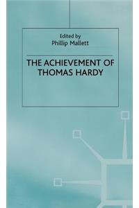 Achievement of Thomas Hardy