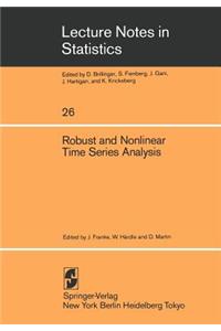 Robust and Nonlinear Time Series Analysis