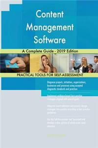 Content Management Software A Complete Guide - 2019 Edition