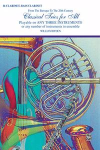 Classical Trios for All - Clarinet