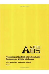Proceedings of the International Joint Conference on Artificial Intelligence