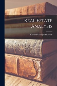 Real Estate Analysis