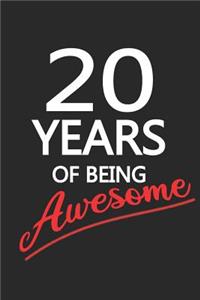 20 Years Of Being Awesome
