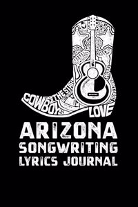 Arizona Songwriting Lyrics Journal