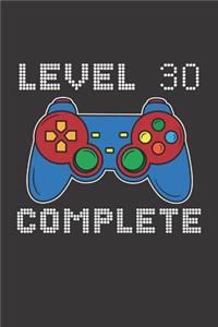 Level 30 Complete