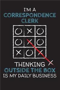 I'm a CORRESPONDENCE CLERK