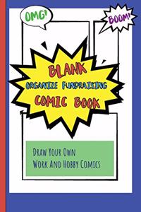 Blank Organize Fundraising Comic Book