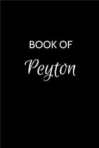 Book of Peyton