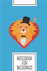 Notebook for Weddings