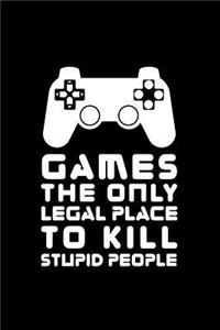 Games The only legal place to kill stupid people