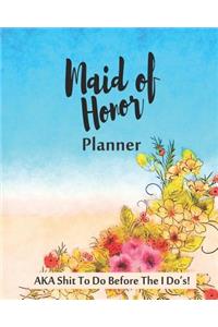Maid Of Honor Planner