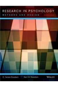 Research in Psychology: Methods and Design