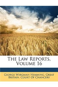 The Law Reports, Volume 16