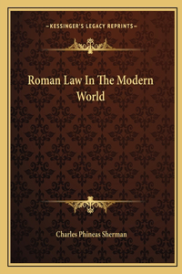 Roman Law in the Modern World