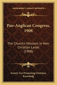 Pan-Anglican Congress, 1908