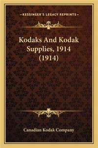 Kodaks And Kodak Supplies, 1914 (1914)