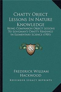 Chatty Object Lessons in Nature Knowledge
