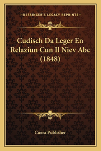 Cudisch Da Leger En Relaziun Cun Il Niev Abc (1848)