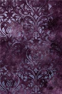 Distressed Sangria Composition Notebook - Small Unruled Notebook - 6x9 Blank Notebook (Softcover Journal / Notebook / Sketchbook / Diary)