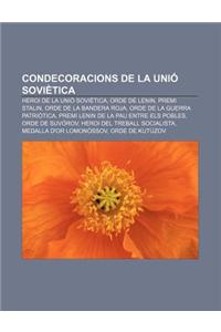 Condecoracions de La Unio Sovietica