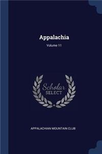 Appalachia; Volume 11