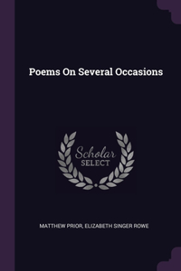 Poems On Several Occasions