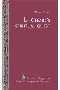 Le Clézio's Spiritual Quest
