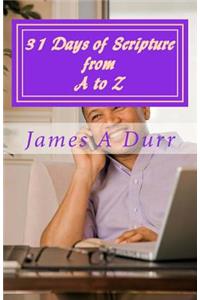 31 Days of Scripture from A to Z