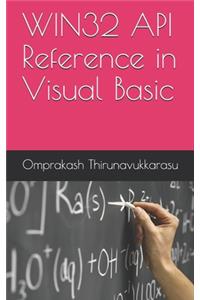 WIN32 API Reference in Visual Basic