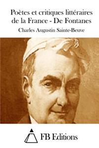 Poètes et critiques littéraires de la France - De Fontanes