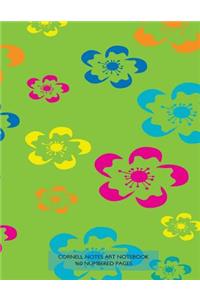 Cornell Notes Art Notebook 160 Numbered Pages