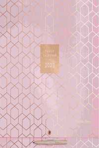 2023 Matilda Myres Pink Wall Planner