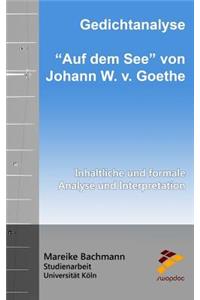 Gedichtanalyse