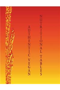 Authentic Vegan Nutritional Tables