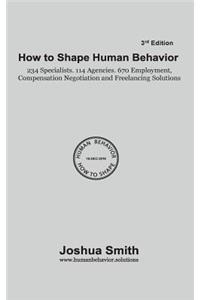How To Shape Human Behavior 3rd Edition