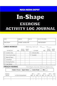 In-Shape Activity Log Journal